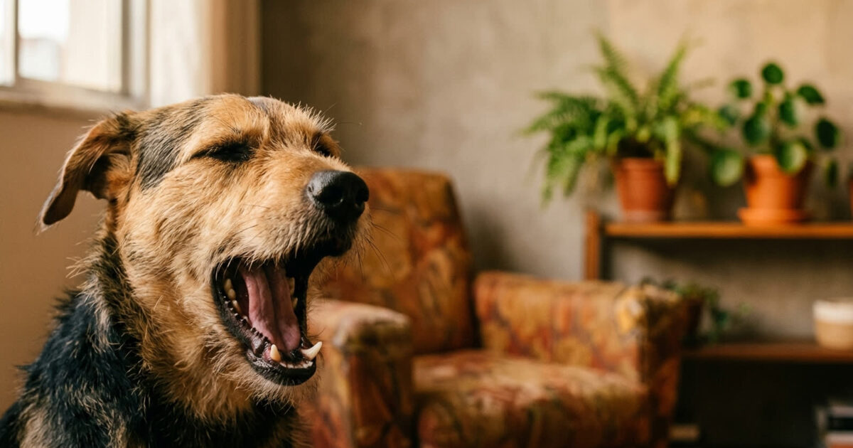 Sinais de calma: o que o cão diz antes de rosnar